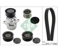 V-Ribbed Belt Set for MERCEDES-BENZ W203 S203 C209 INA 529 0115 23