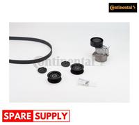 V-RIBBED BELT SET FOR MERCEDES-BENZ W203 W204 CL203 CONTINENTAL CTAM 6PK2260K1