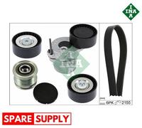 V-RIBBED BELT SET FOR MERCEDES-BENZ W204 C204 S204 C218 INA 529 0479 20