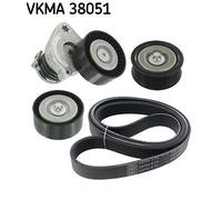 V-ribbed Belt Set For Mercedes C-CLASS E-CLASS SLK 07-16 L37K-15-909