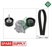V-RIBBED BELT SET FOR OPEL ASTRA J ASTRA K CASCADA INA 529 0421 10