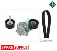 V-RIBBED BELT SET FOR OPEL ASTRA J ASTRA K CASCADA INA 529 0421 10