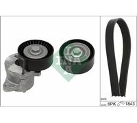 V-Ribbed Belt Set for OPEL ASTRA J CASCADA ZAFIRA C INA 529 0350 10