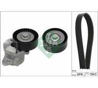 V-RIBBED BELT SET FOR OPEL ASTRA J CASCADA ZAFIRA C INA 529 0350 10