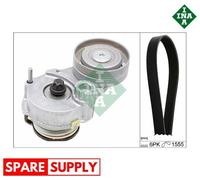 V-RIBBED BELT SET FOR OPEL ASTRA J INSIGNIA A INA 529 0327 10