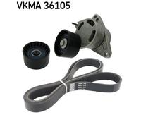 V-Ribbed Belt Set for OPEL MOVANO A VIVARO A SKF VKMA 36105