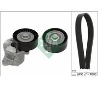 INA 529 0349 10 V-Ribbed Belt Set