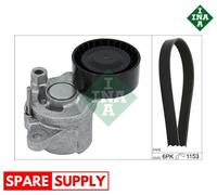 V-RIBBED BELT SET FOR PEUGEOT 2008 208 3008 301 INA 529 0379 10
