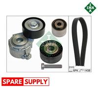 V-RIBBED BELT SET FOR PEUGEOT 206 306 EXPERT GRAND RAID INA 529 0107 10
