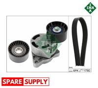 V-RIBBED BELT SET FOR RENAULT AVANTIME ESPACE LAGUNA VEL SATIS INA 529 0137 10