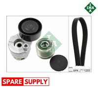 V-RIBBED BELT SET FOR RENAULT CLIO III GRANDTOUR INA 529 0009 20