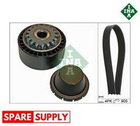 V-RIBBED BELT SET FOR RENAULT CLIO KANGOO SYMBOL TWINGO INA 529 0174 10