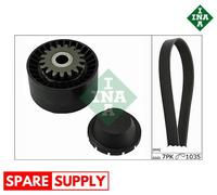 V-RIBBED BELT SET FOR RENAULT CLIO MODUS TWINGO WIND INA 529 0016 10
