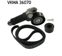 V-Ribbed Belt Set for RENAULT CLIO SKF VKMA 36070
