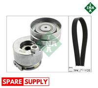 V-RIBBED BELT SET FOR RENAULT FLUENCE GRAN TOUR III GRANDTOUR INA 529 0088 10