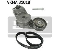 V-Ribbed Belt Set for SEAT INCA LEON SKF VKMA 31018