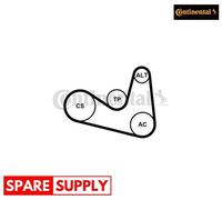 V-RIBBED BELT SET FOR SKODA FABIA PRAKTIK ROOMSTER CONTINENTAL CTAM 6PK1180K2