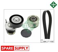 V-RIBBED BELT SET FOR SKODA FABIA PRAKTIK ROOMSTER INA 529 0466 20