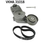 V-Ribbed Belt Set for SKODA OCTAVIA SKF VKMA 31018
