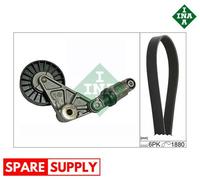 V-RIBBED BELT SET FOR VAUXHALL OPEL SAAB INA 529 0202 10
