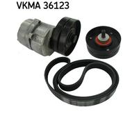 V-RIBBED BELT SET FOR VOLVO S40 V40 SKF VKMA 36123