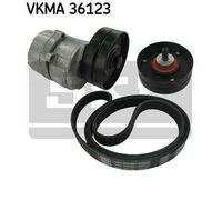 V-Ribbed Belt Set for VOLVO V40 SKF VKMA 36123