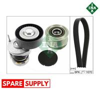V-RIBBED BELT SET FOR VW BEETLE BORA CADDY CC INA 529 0475 20