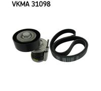 V-RIBBED BELT SET FOR VW BEETLE BORA CADDY CC SKF VKMA 31098