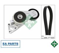 V-Ribbed Belt Set for VW BORA CADDY EOS GOLF INA 529 0429 10