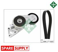 V-RIBBED BELT SET FOR VW BORA CADDY EOS GOLF INA 529 0429 10