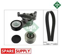 V-RIBBED BELT SET FOR VW BORA EOS GOLF PASSAT INA 529 0052 20