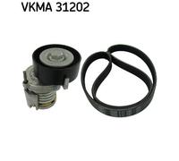 V-RIBBED BELT SET FOR VW CADDY DERBY FOX GOLF SKF VKMA 31202