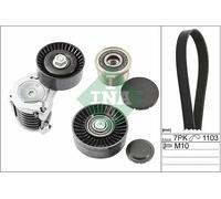 V-Ribbed Belt Set INA 529 0049 20 for BMW 1 (E87) 2 2004-2007