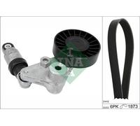 V-Ribbed Belt Set INA 529 0201 10 for SAAB 9-3 (YS3D) 2.2 1998-2