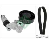 V-ribbed Belt Set INA 529 0202 10 for SAAB 9-3 (YS3D) 2.2 1998-2
