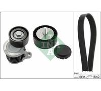 Drive Belt Kit fits MERCEDES C220 S205, W205 2.2D 14 to 18 OM651.921 Set INA New