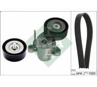 V-ribbed Belt Set INA 529 0338 10 for FORD FOCUS III 1 2012-2017
