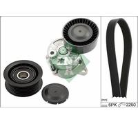 INA Multi-ribbed V-belt Kit 529 0450 10 for Mercedes-Benz S-Class C-Class CLK