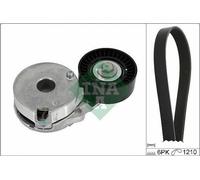 V-ribbed Belt Set INA 529 0512 10 for NISSAN JUKE (F15) 1.6 2015-2019
