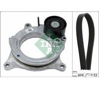 V-ribbed Belt Set INA 529 0566 10 for BMW 1 (F21) 2 2015-2019