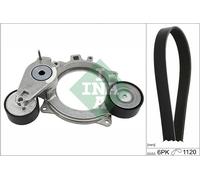 V-Ribbed Belt Set INA 529 0573 10 for AUDI A3 (8L1) 1.9 2000-2003