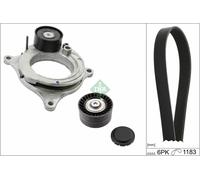 V-ribbed Belt Set INA 529 0595 10 for BMW 1 (F21) 2 2015-2019