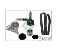 V-Ribbed Belt Set INA for A4 A6 529 0523 20 Top German Quality