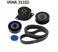 SKF VKMA 31102 V-Ribbed Belt Set