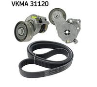 V-Ribbed Belt Set SKF VKMA 31120 Fits Audi Seat Skoda VW A1 Alhambra Beetle