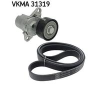 V-Ribbed Belt Set SKF VKMA 31319 Fits Audi VW A4 A4 Allroad A5 A6 Beetle Q3 Q5