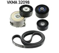 SKF VKMA 32098 V-Ribbed Belt Set