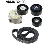 V-Ribbed Belt Set SKF VKMA 32103 Fits Alfa Romeo 159 6 Ribs