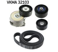SKF VKMA 32103 V-Ribbed Belt Set