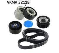 V-Ribbed Belt Set SKF VKMA 32118 Fits Fiat 500L 6 Ribs
